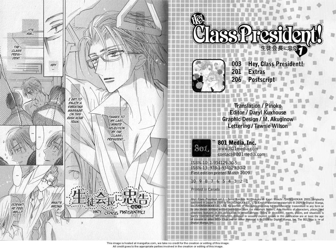 Hey, Class President! - Vol.01 Ch.000 - Share Any Manga on MangaPark