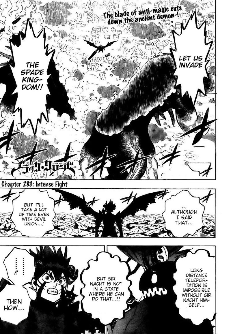 Black Clover - Chapter 283